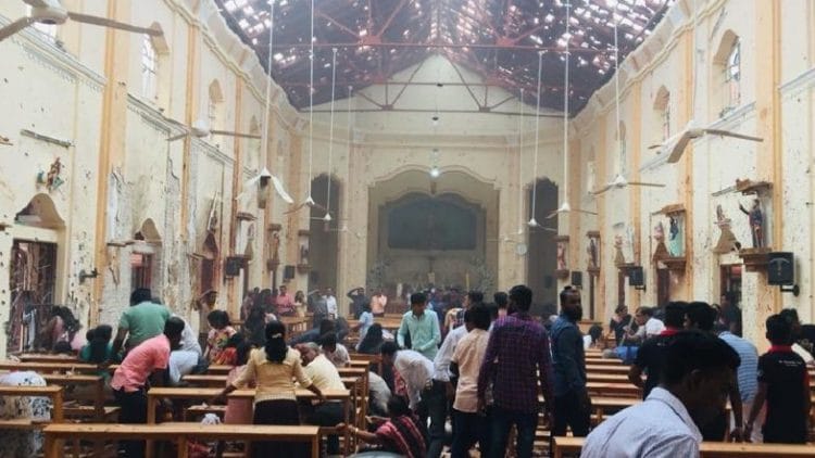 سری لنکن دارالحکومت میں بم دھماکے