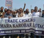 Ccross LoC traders protest