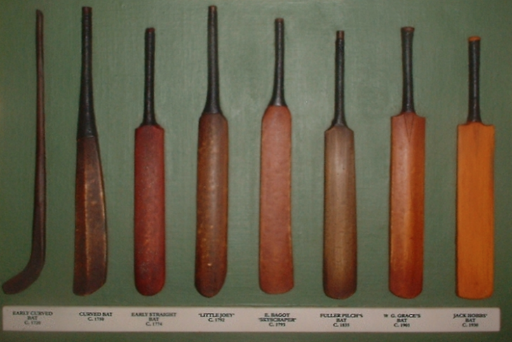 cricket old bats history