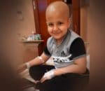 Saudi kid fight with cancer