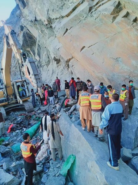 all passengers killed as landslide crushes bus in Skardu