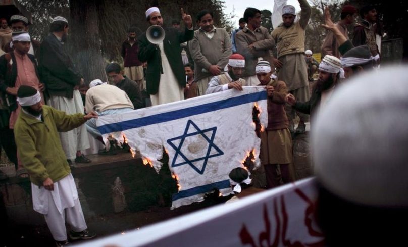 Pakistan per Israel ko tasleem kerna ka dabao