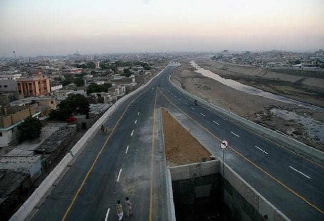 extension of lyari expressway, northern bypass required