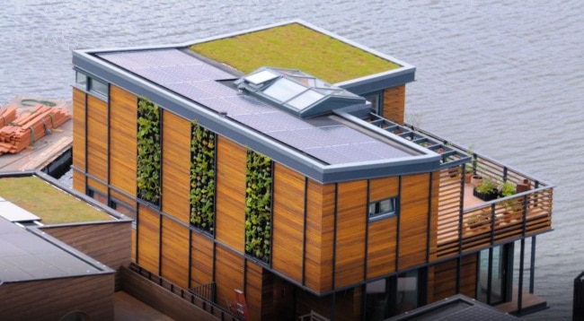 Tertay hue ghar floating homes