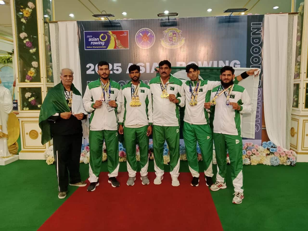 Pakistan rowing team